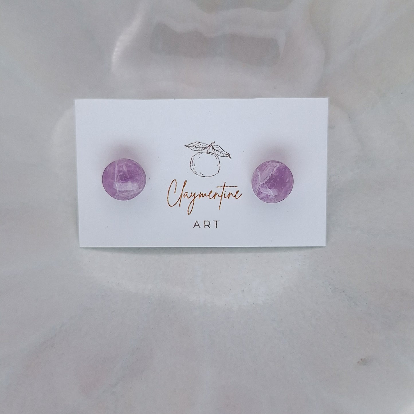 Schlichte Ohrstecker