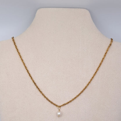 Pearl Drop Necklace