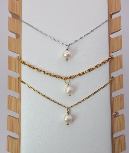 Pearl Drop Necklace
